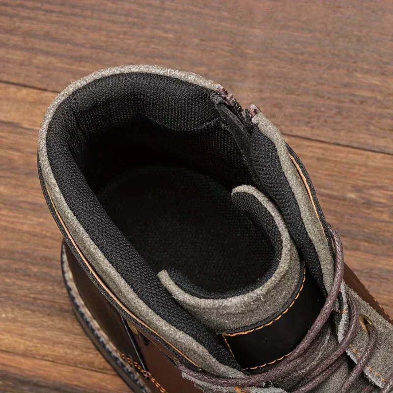 Bota Masculina em Couro Gabrini - hecrafted
