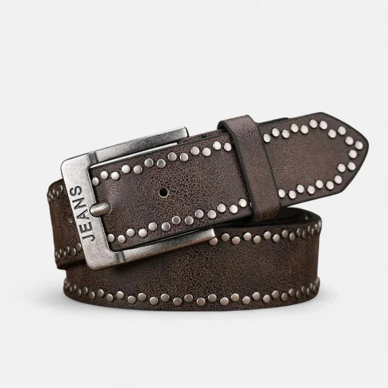 Cinto Masculino Casual Savona - Café - hecrafted