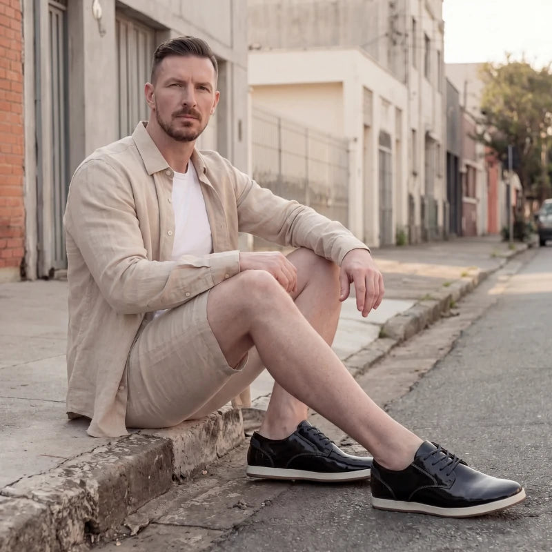 Tênis Masculino Preto Prime Line