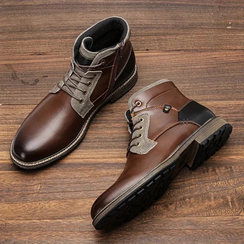 Bota Masculina em Couro Gabrini - hecrafted