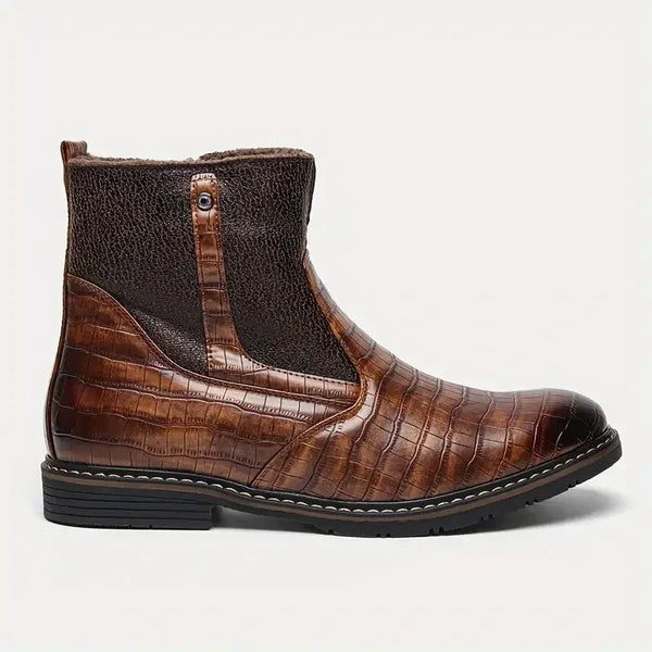 Bota Masculina em Couro Serafini - hecrafted