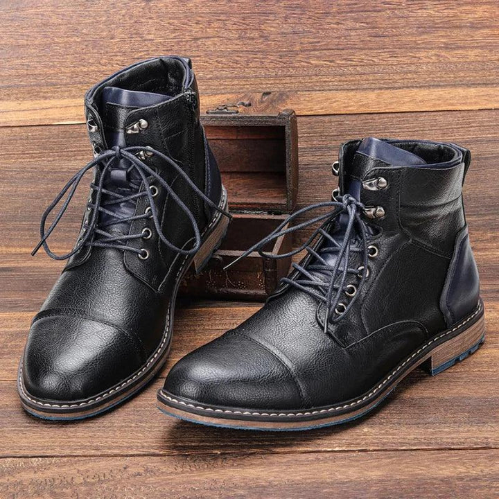 Bota Masculina Preta Veracius Castelli - hecrafted