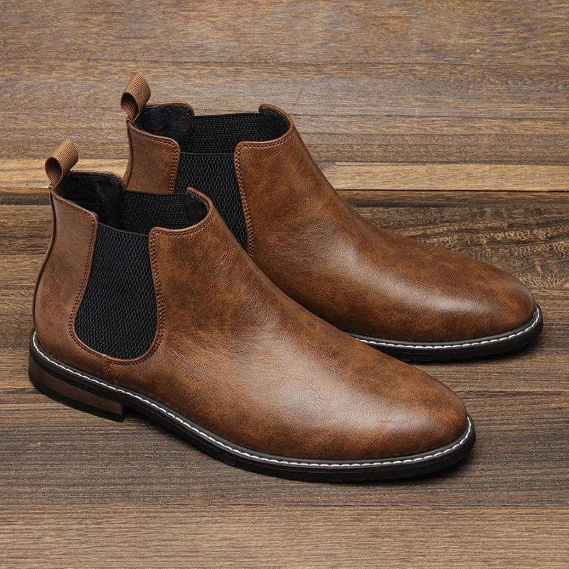 Botina-Masculina-em-Couro-Di-Marco