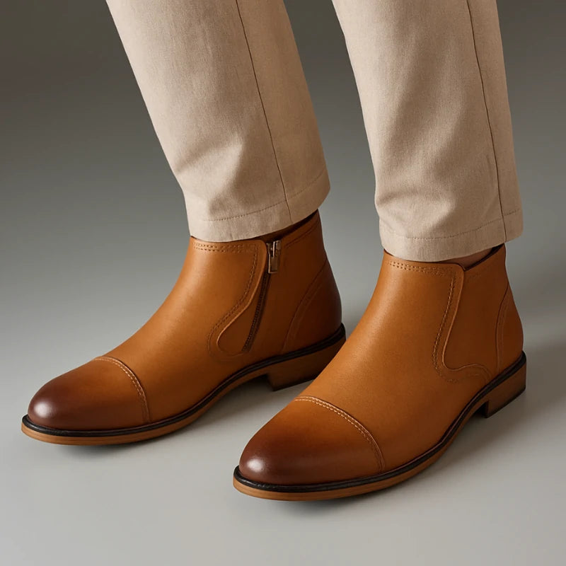 Botina-Masculina-em-Couro-Benedetti-Earth