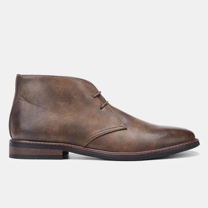 Botina Masculina em Couro Fontana - hecrafted
