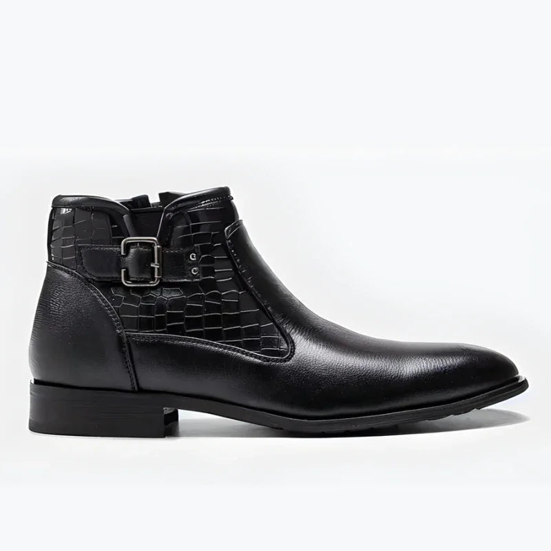 Botina Masculina em Couro Marcell - hecrafted