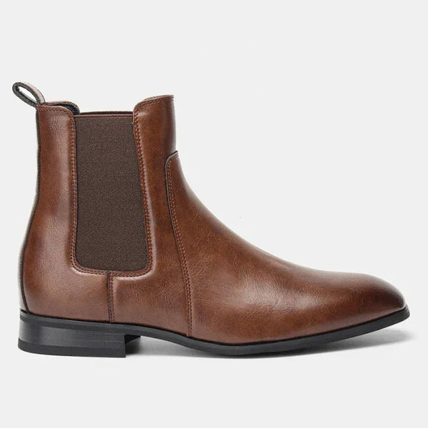 Botina Masculina em Couro Ricci - hecrafted