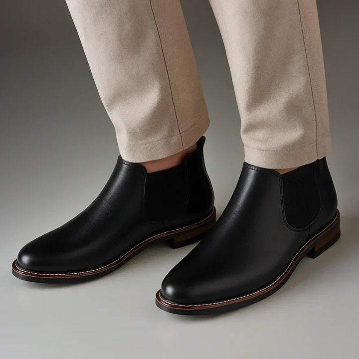 Botina Masculina Preta Carbone - hecrafted