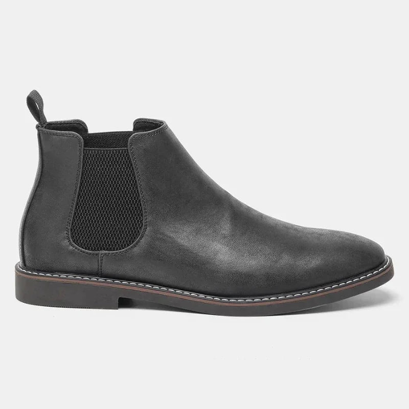 Botina Masculina Preta Orsini - hecrafted
