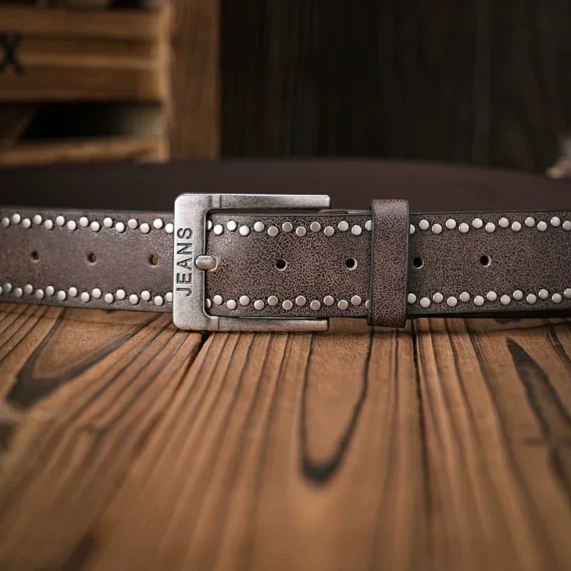 Cinto Masculino Casual Savona - Café - hecrafted