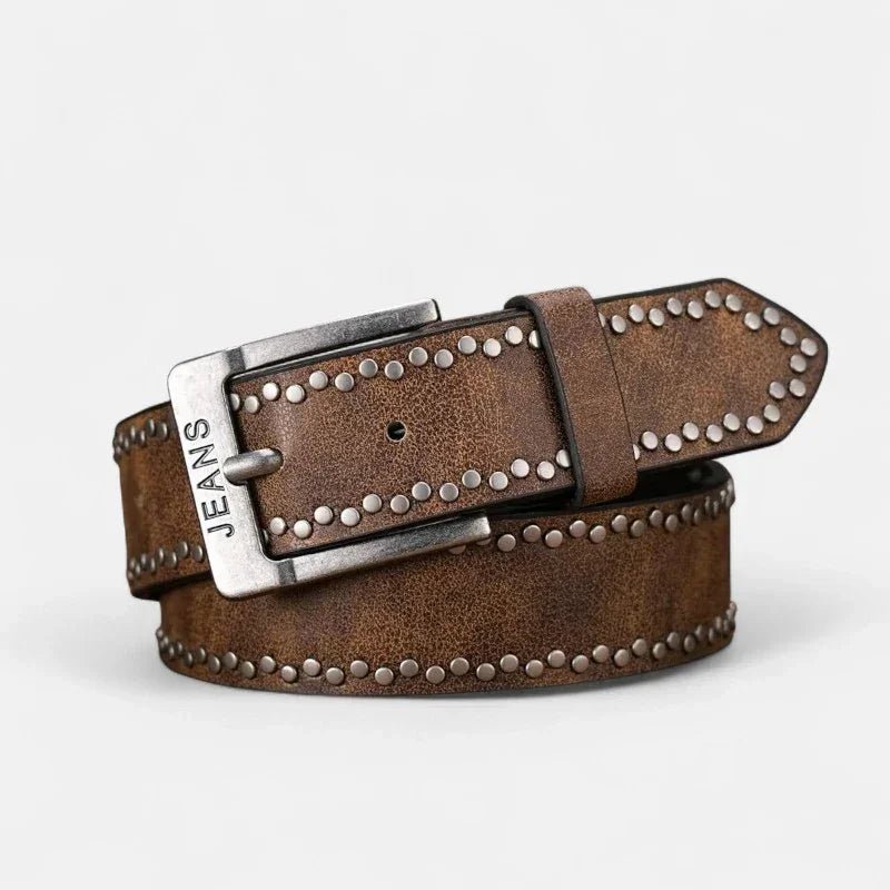 Cinto Masculino Casual Savona - Caramelo - hecrafted