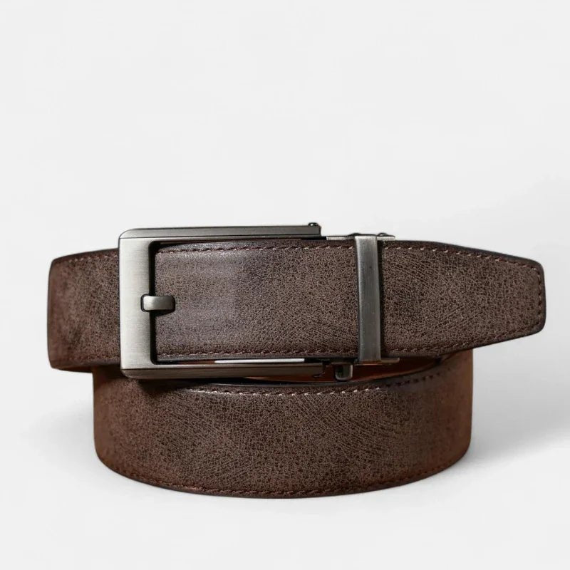 Cinto Masculino Social Automático Modena - Café - hecrafted